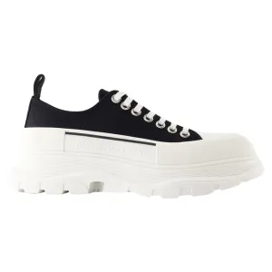 Tread Slick Sneakers - Alexander McQueen - Canvas - Black