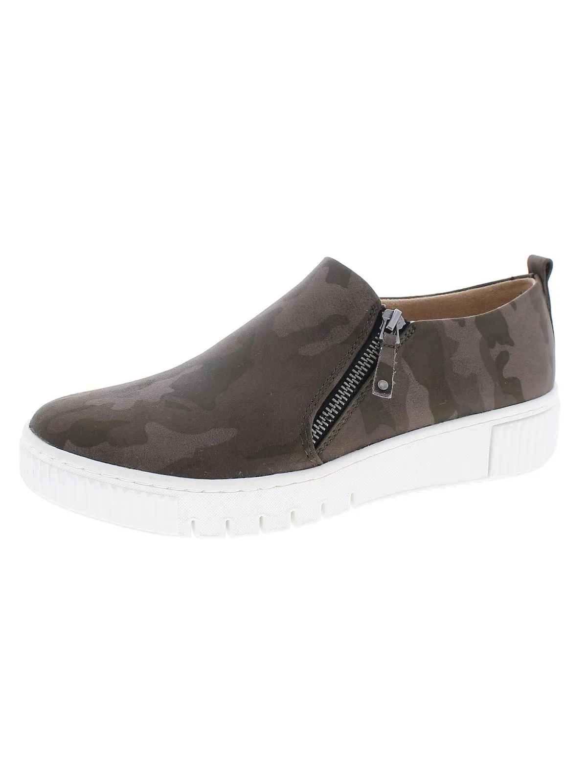 Turner Womens Zipper Slip-On Sneakers