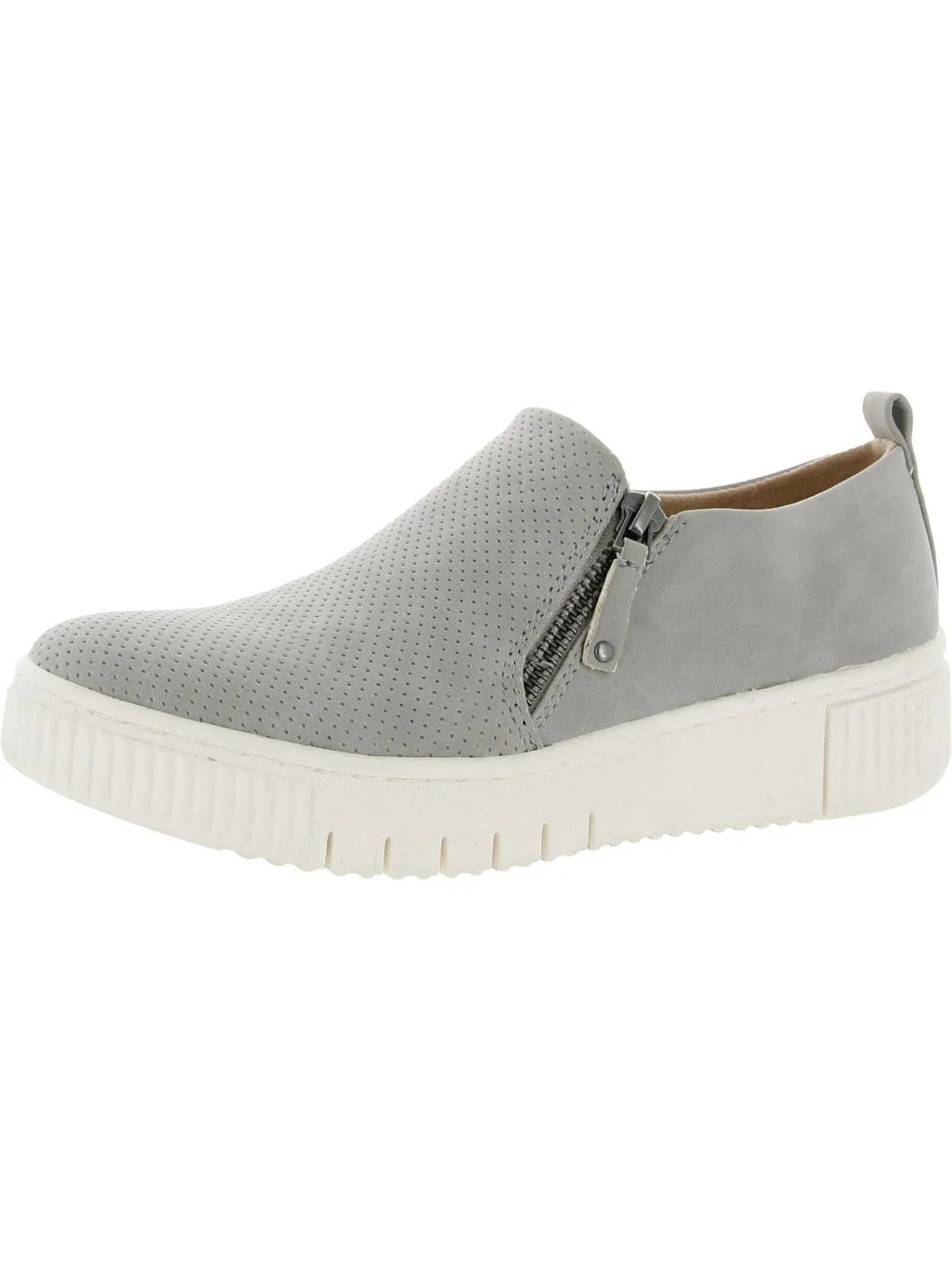 Turner Womens Zipper Slip-On Sneakers