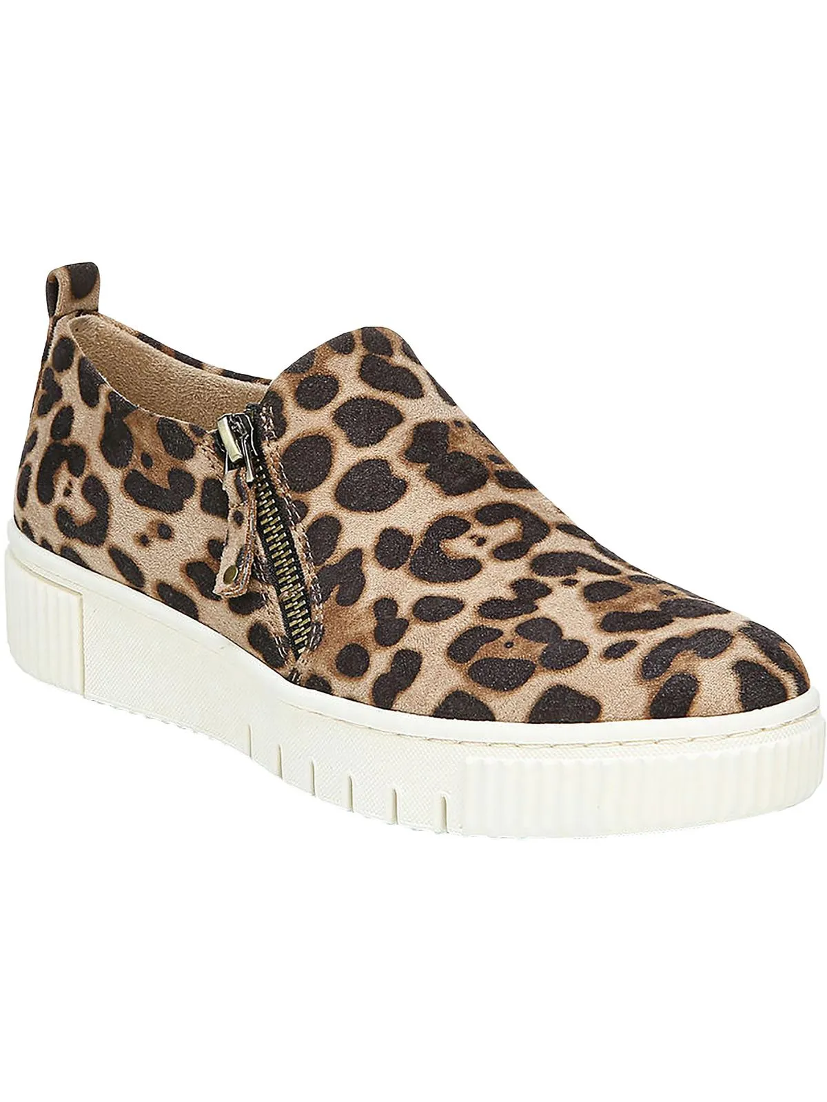 Turner Womens Zipper Slip-On Sneakers