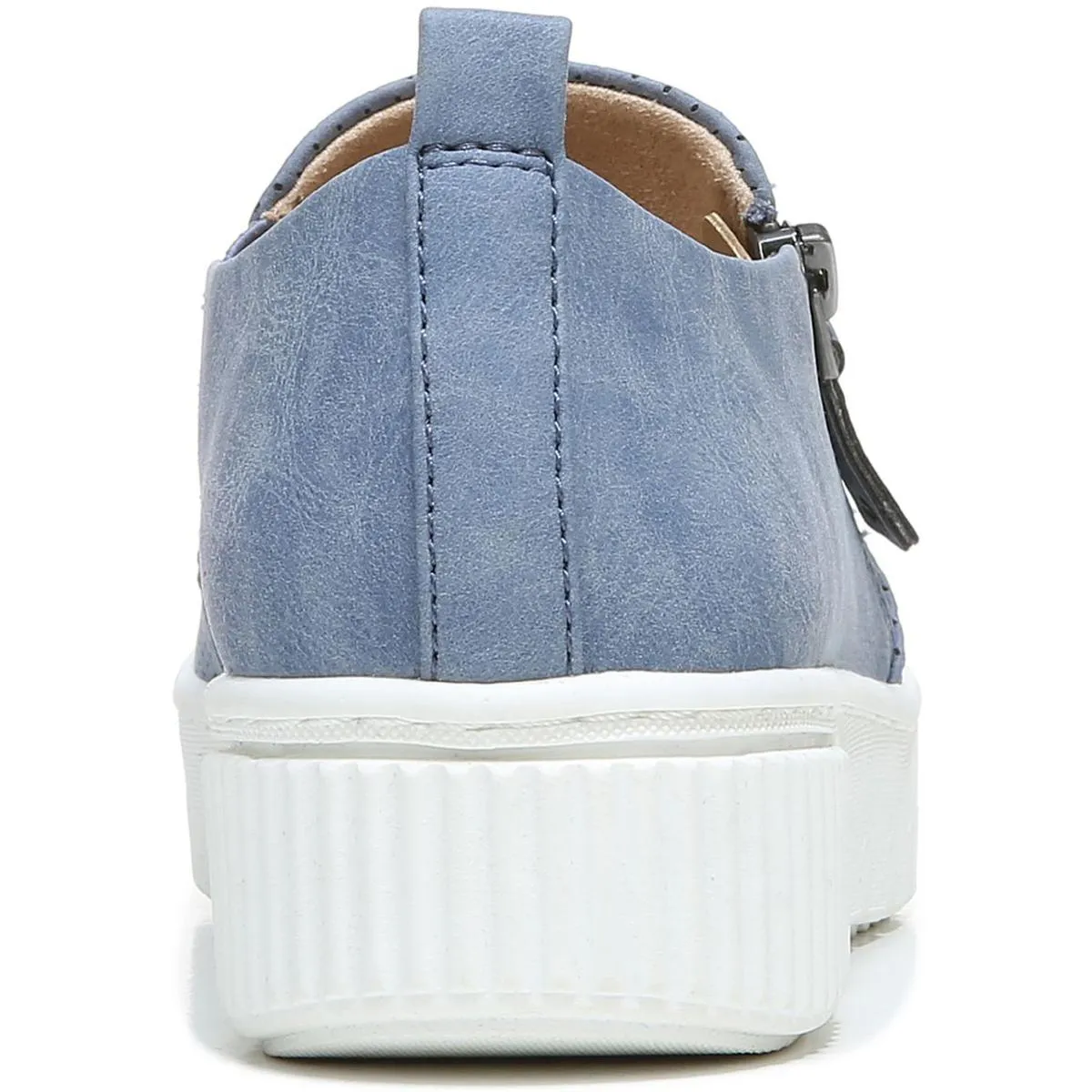 Turner Womens Zipper Slip-On Sneakers