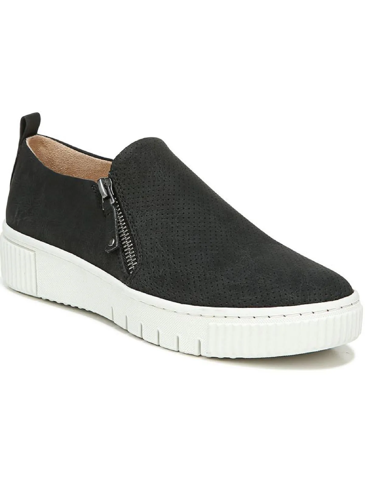 Turner Womens Zipper Slip-On Sneakers