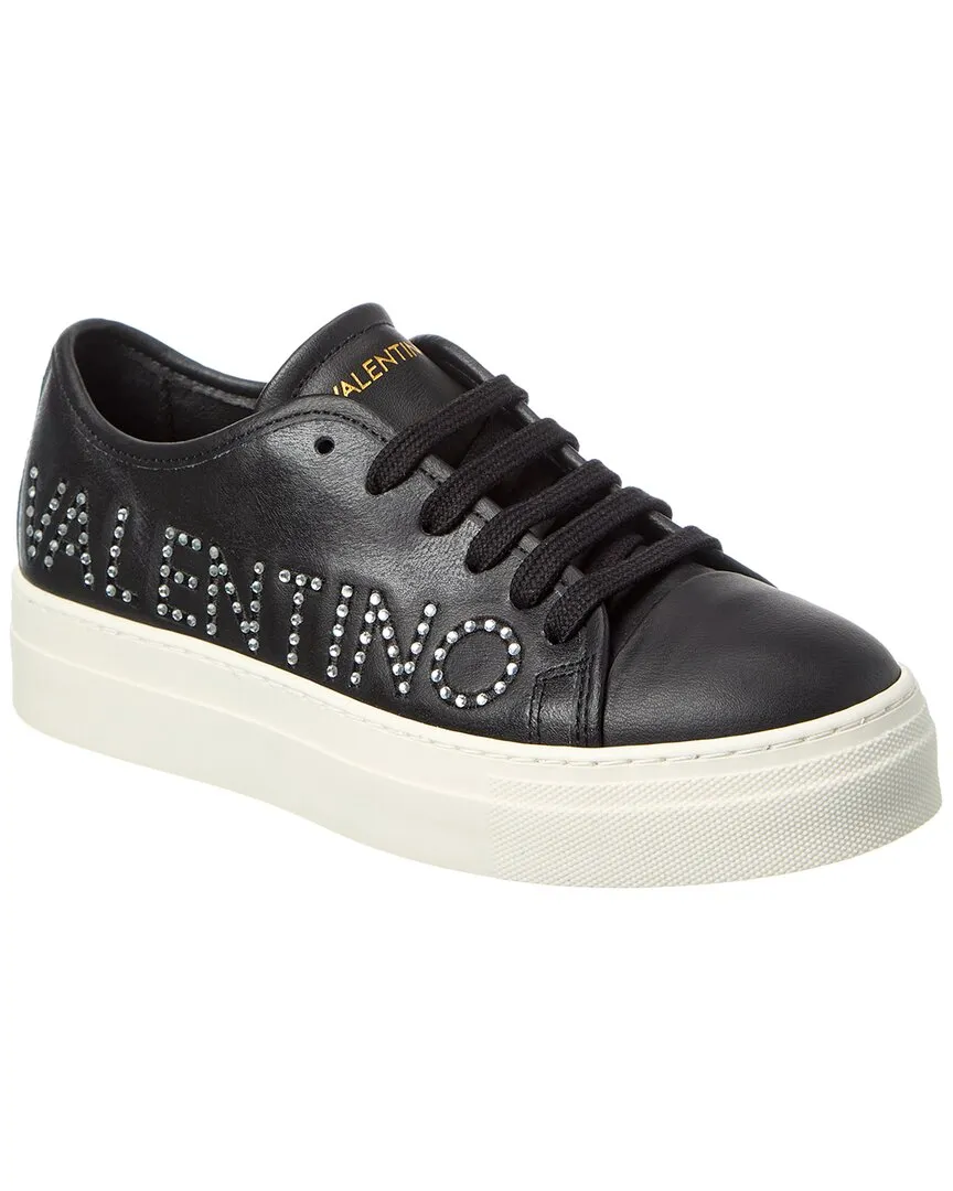 Valentino by Mario Valentino Charme Leather Sneaker