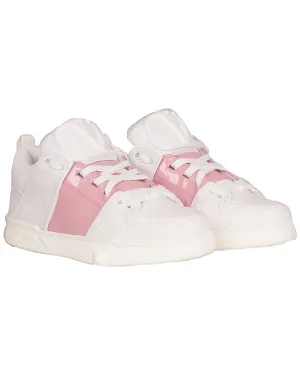 Valentino Women's White,coral Bluesh Shoes