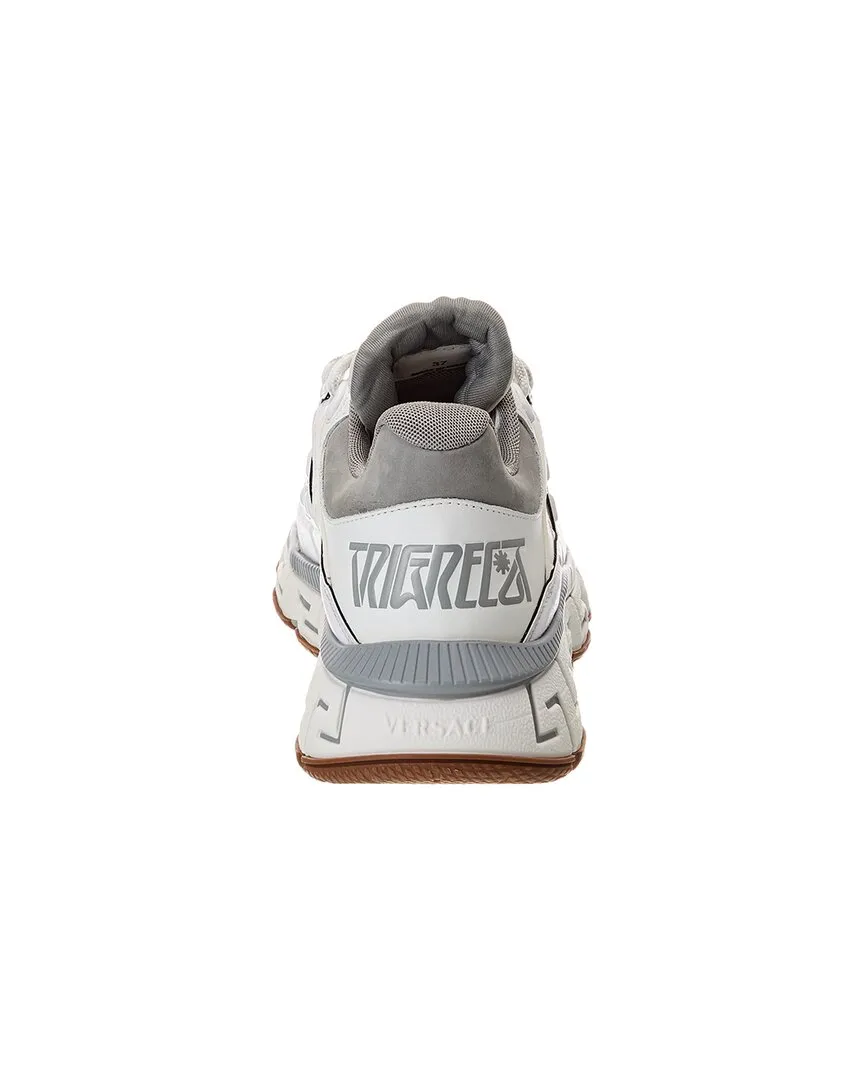 Versace Canvas & Leather Sneaker