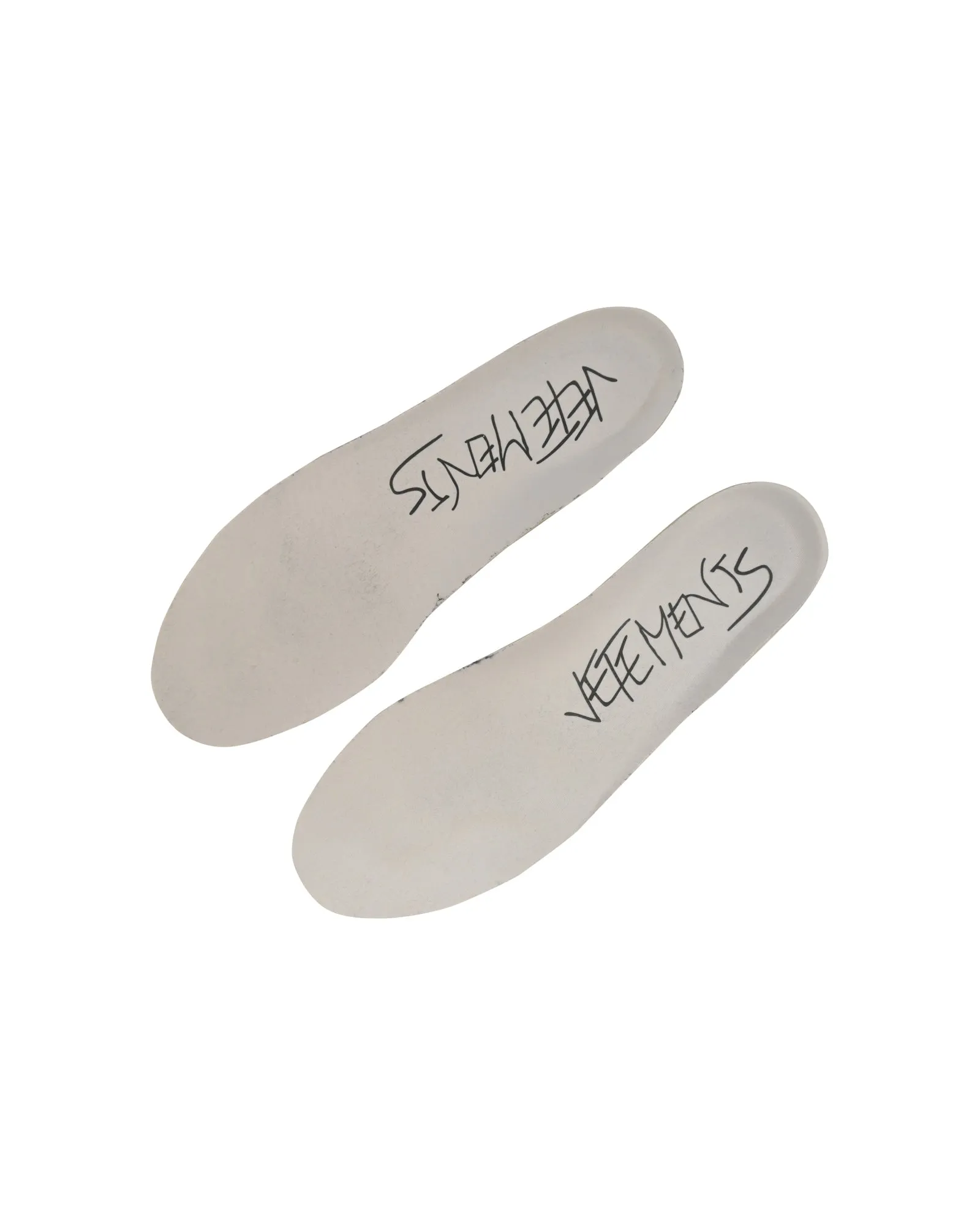 Vetements x Reebox Instapump Fury Sneakers in White Nylon
