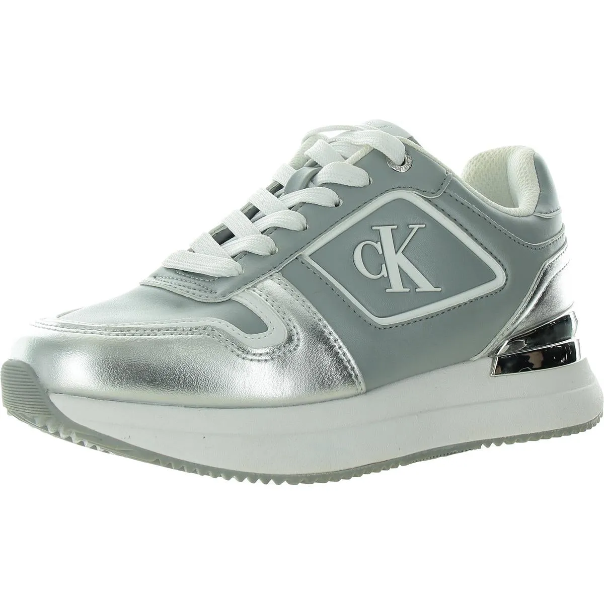 Vidya Womens Faux Leather Lifestyle Casual And Fashion Sneakers