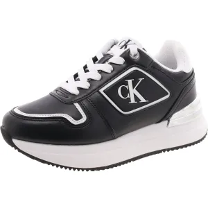 Vidya Womens Faux Leather Lifestyle Casual And Fashion Sneakers