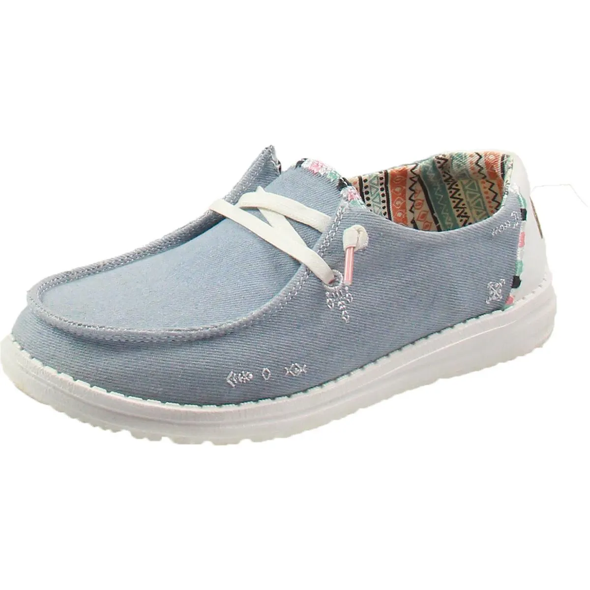 Wendy Boho Womens Lifestyle Slip-On Sneakers