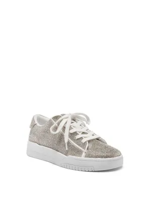 Women Silesta Casual Sneaker In White Sparkle