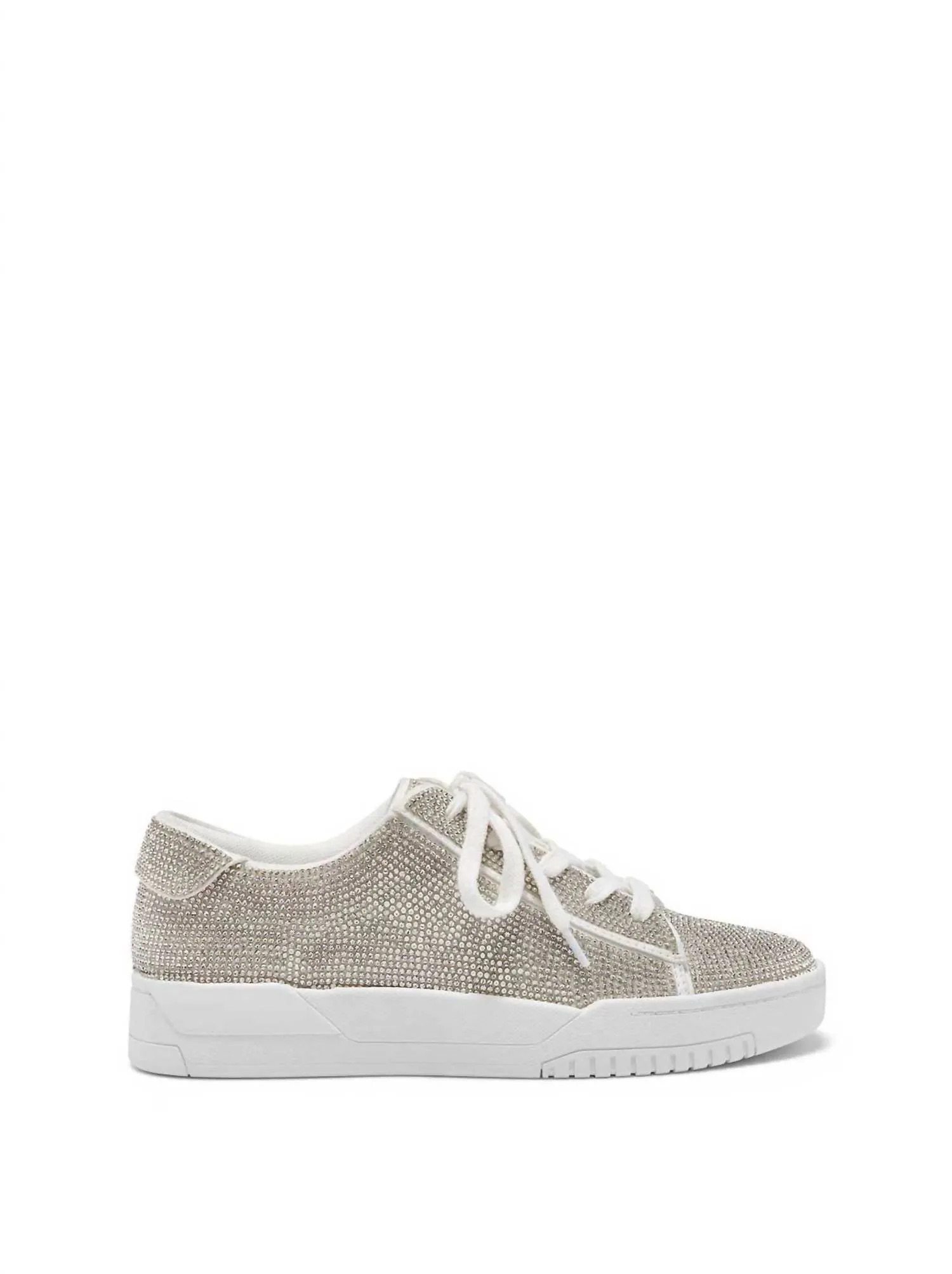 Women Silesta Casual Sneaker In White Sparkle