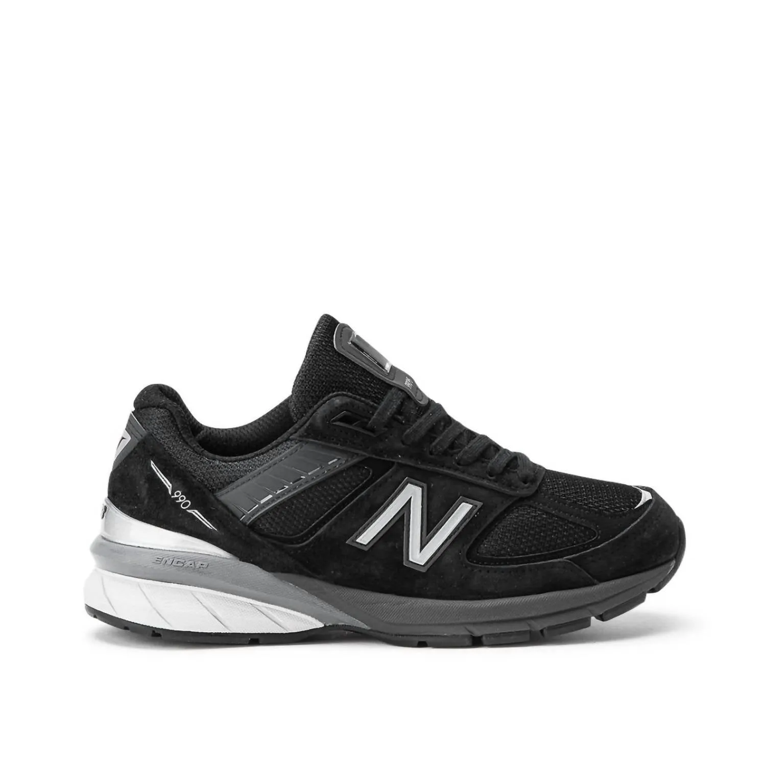 Women's 990V5 Sneakers In Black/silver Bk5
