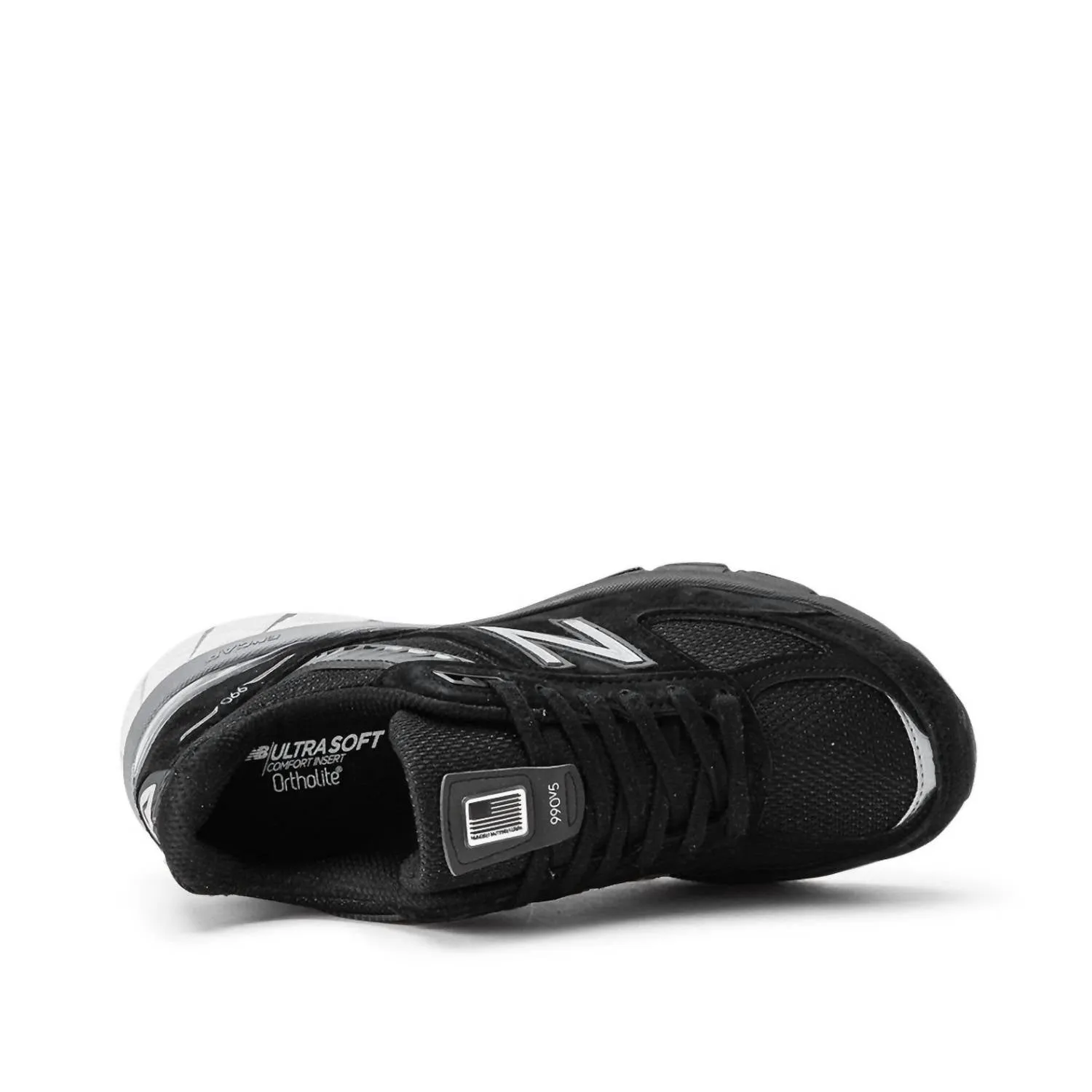 Women's 990V5 Sneakers In Black/silver Bk5
