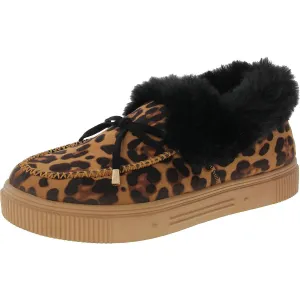 Womens Animal Print Manmade Casual And Fashion Sneakers