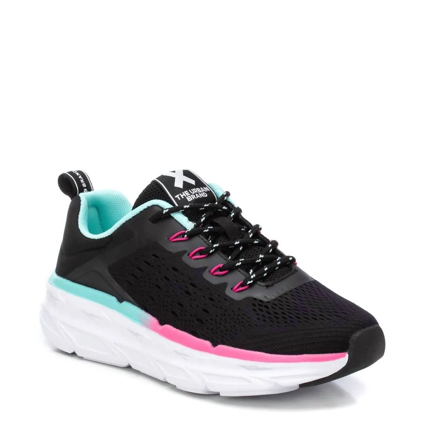 Women's Athletic Casual Sneakers In Black