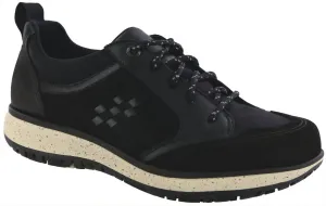 Women's Boulder Lace Up Sneaker - Medium Width In Black Ash