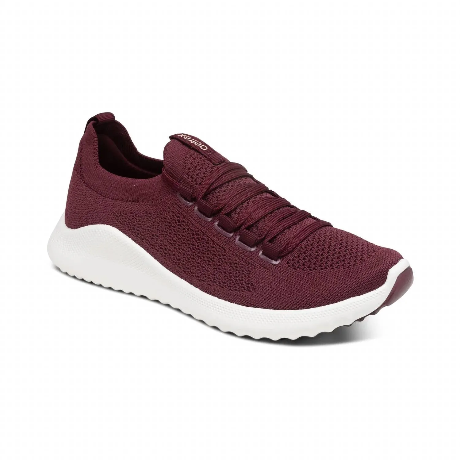 Women's Carly Sneaker In Burgundy