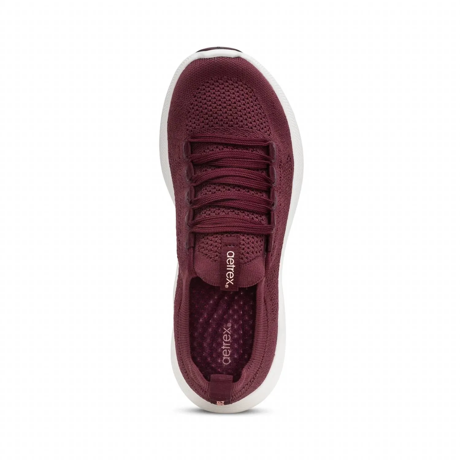 Women's Carly Sneaker In Burgundy