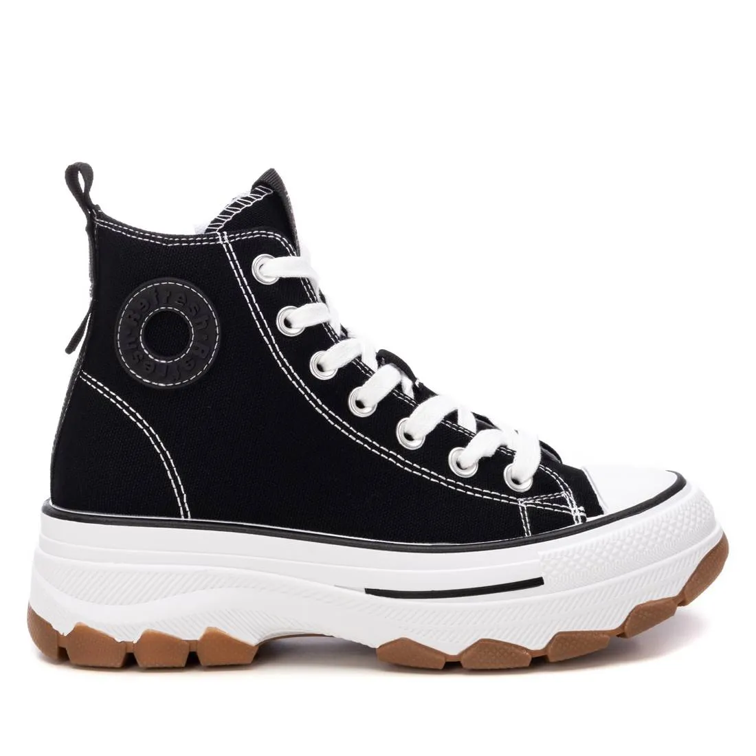 Women's Casual Canvas High Top Sneakers By XTI