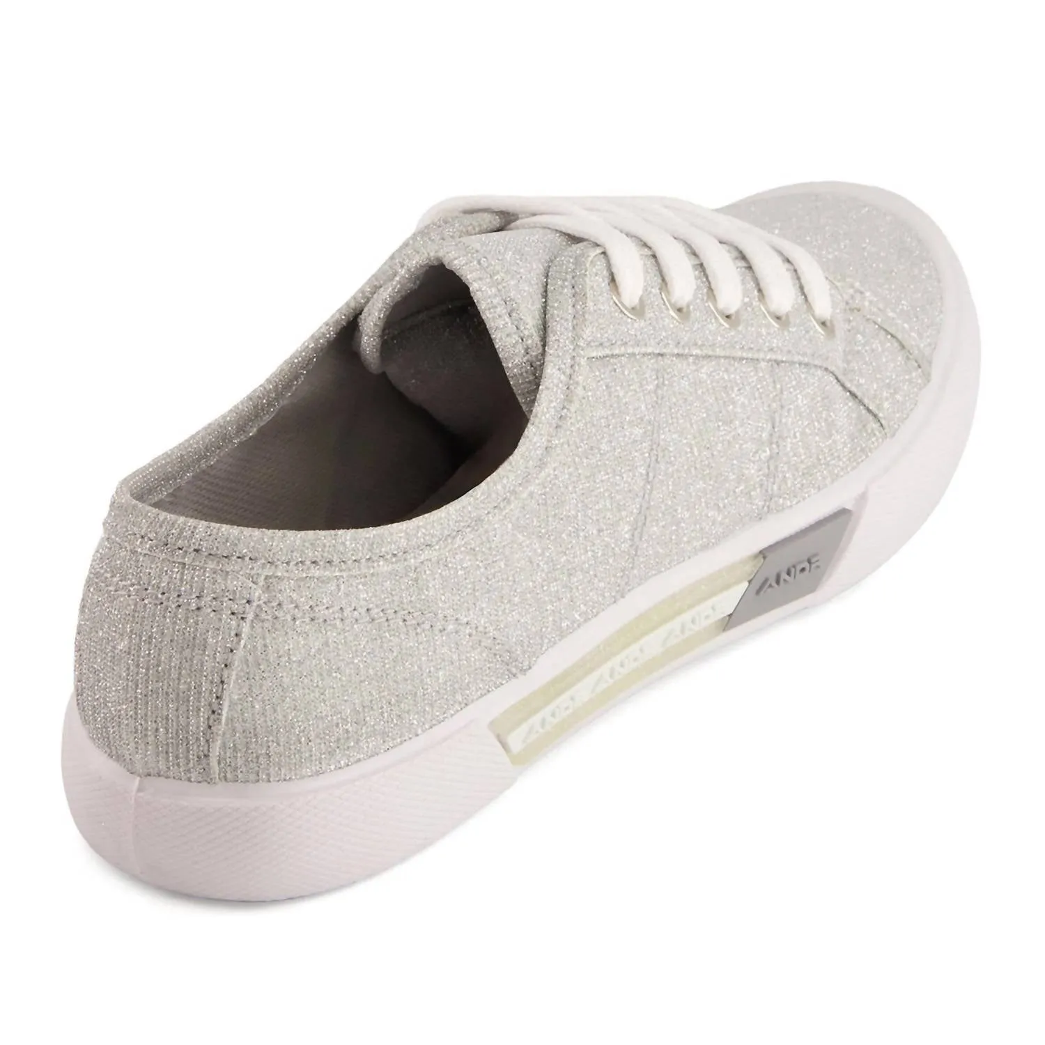 Women's Casual Canvas Sneakers In Grey
