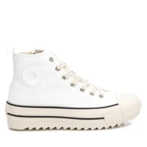 Women's Casual High Top Sneakers In White