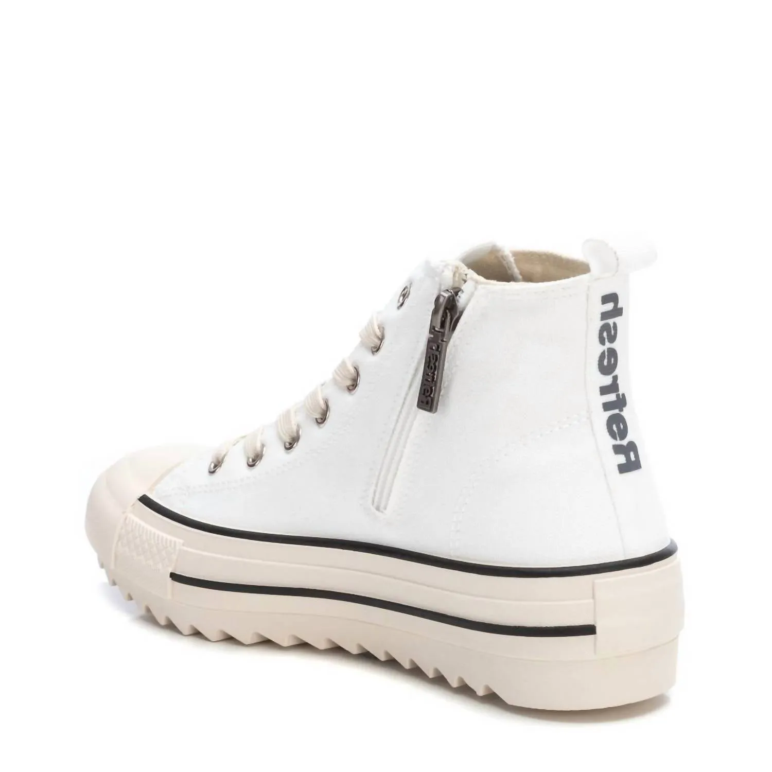 Women's Casual High Top Sneakers In White