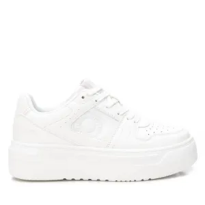 Women's Casual Platform Sneakers In White