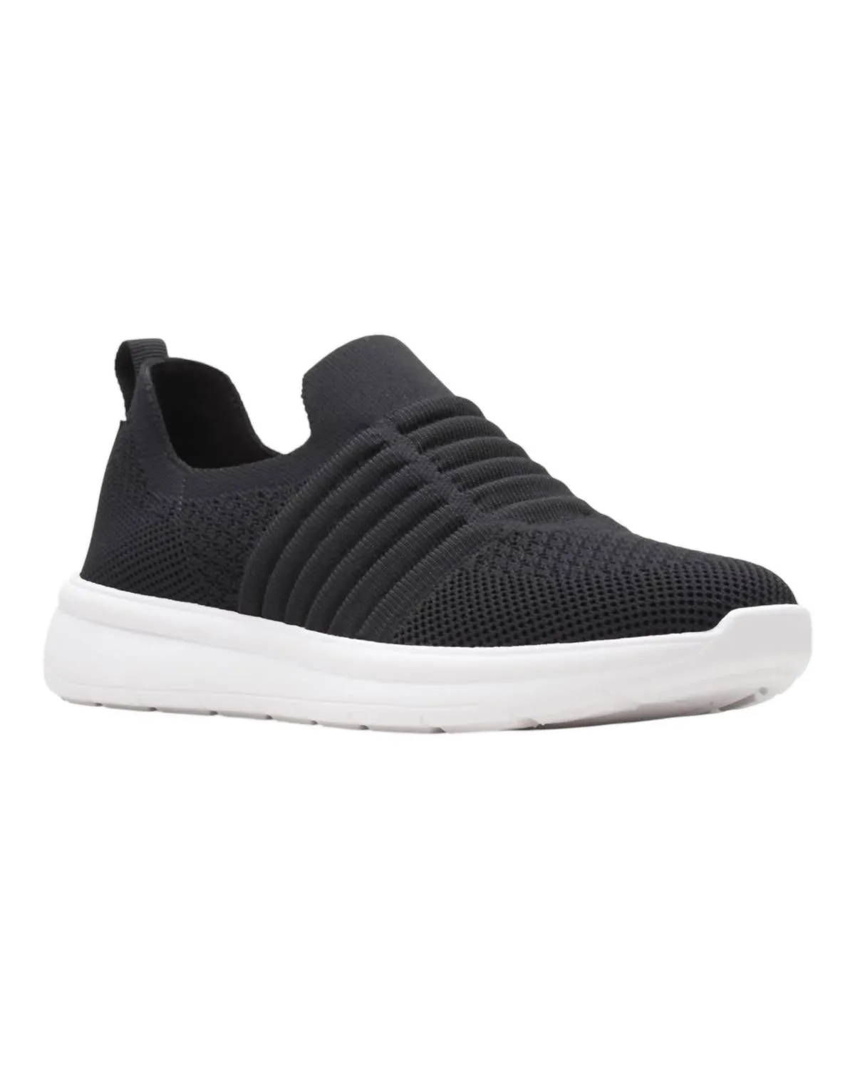 WomenS Casual Shoes In *black Knit