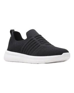 WomenS Casual Shoes In *black Knit