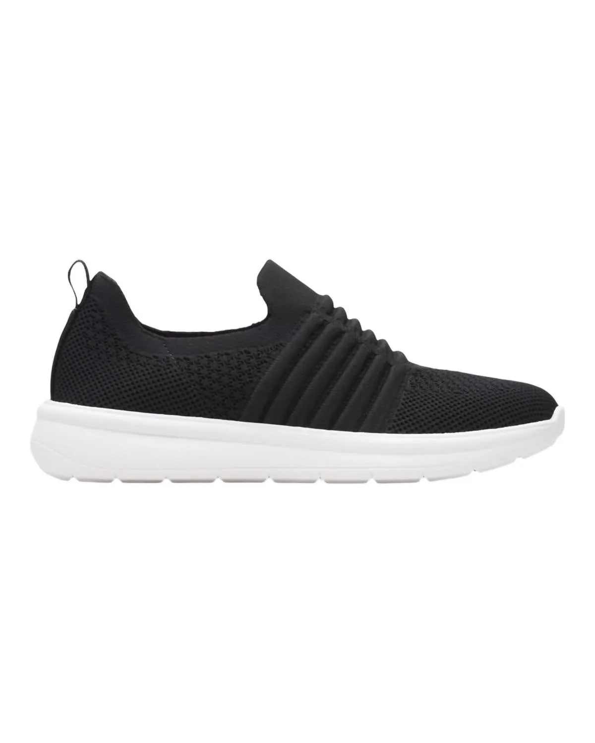 WomenS Casual Shoes In *black Knit