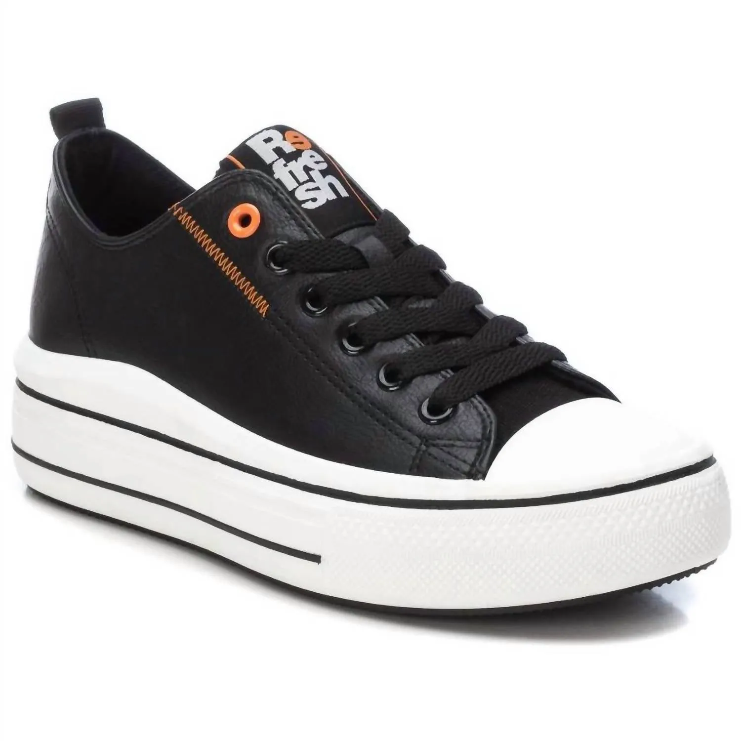 Women's Casual Sneaker In Black