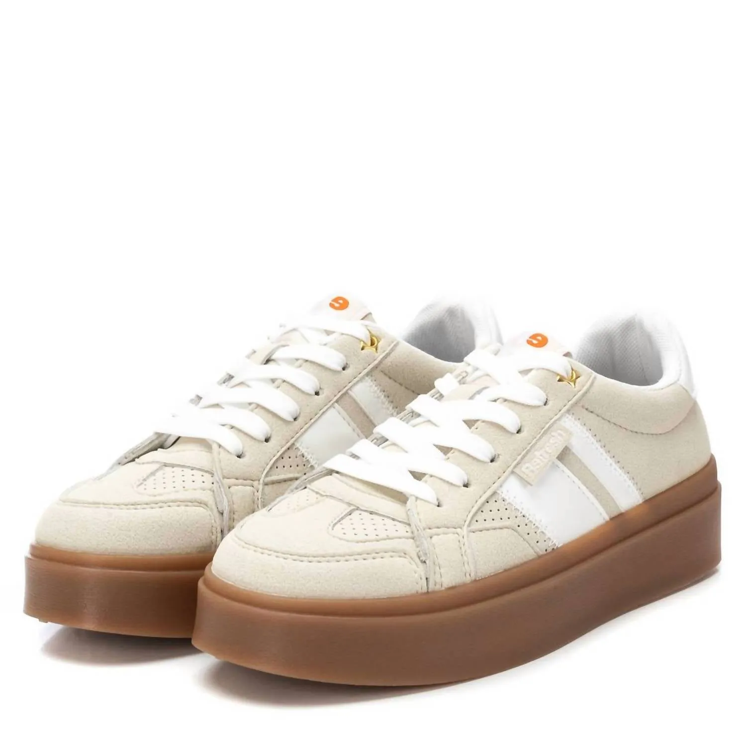 Women's Casual Sneakers In Beige