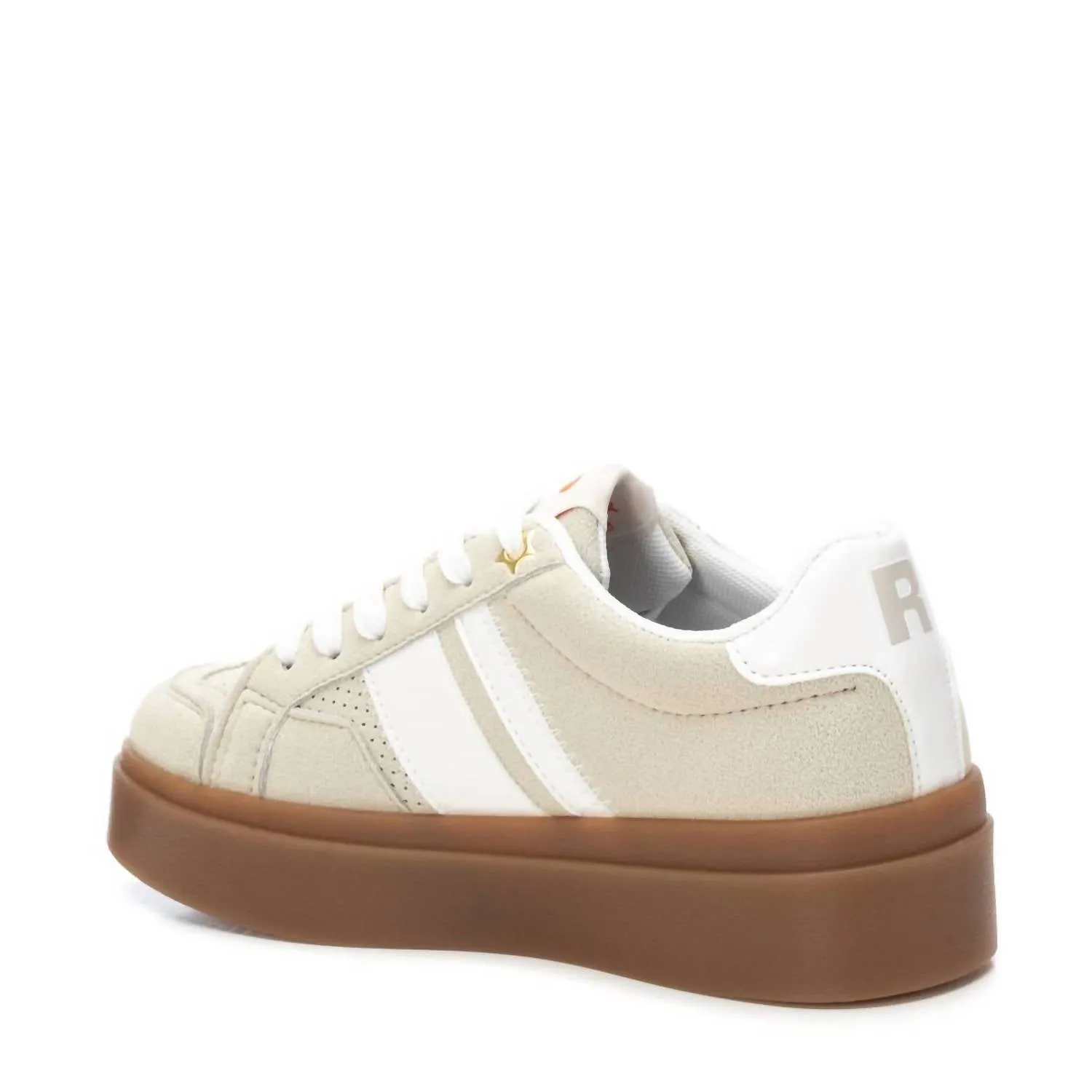 Women's Casual Sneakers In Beige