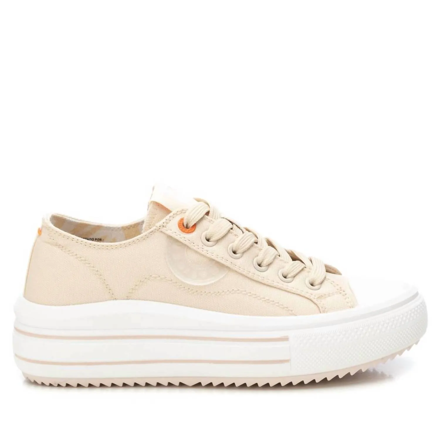 Women's Casual Sneakers In Beige