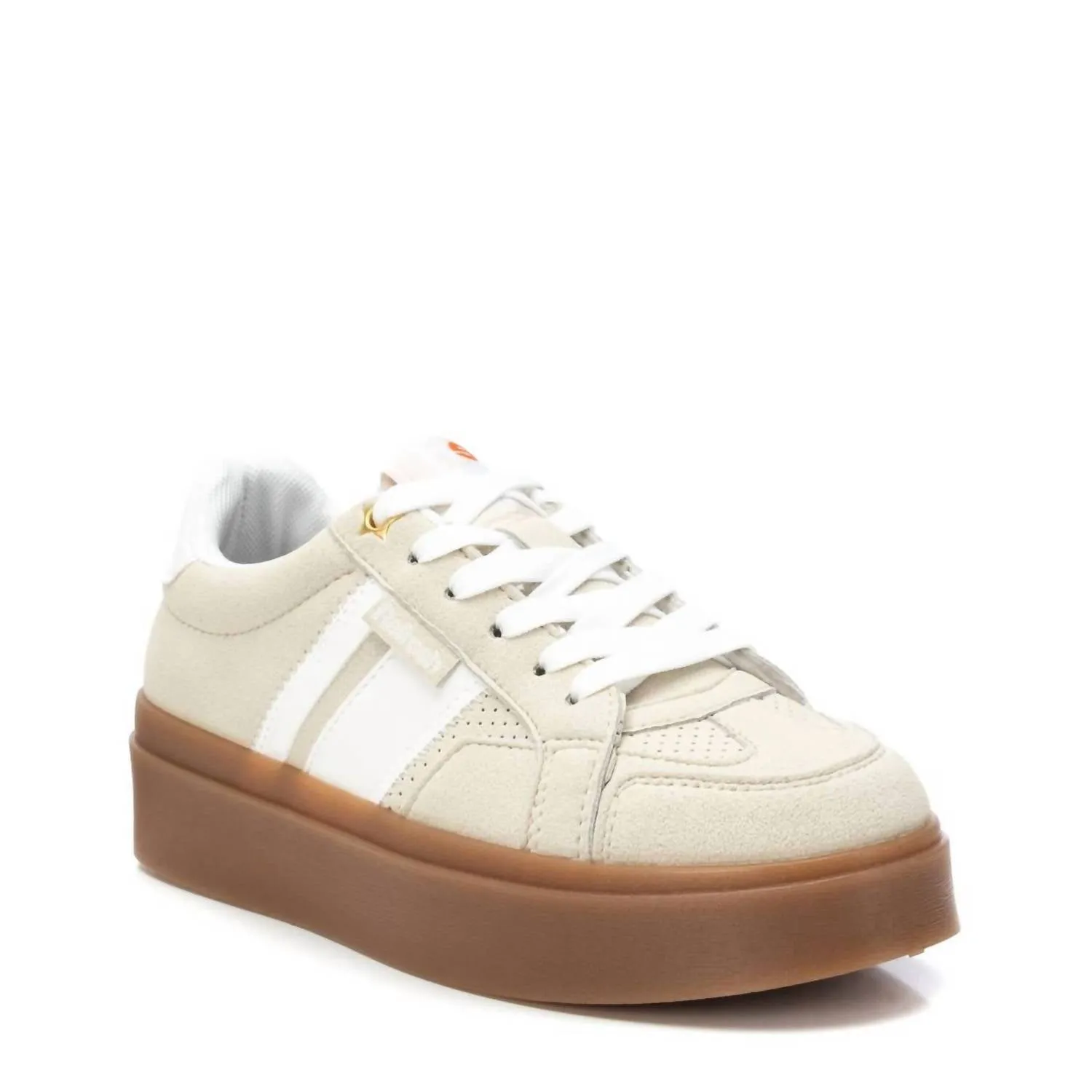Women's Casual Sneakers In Beige