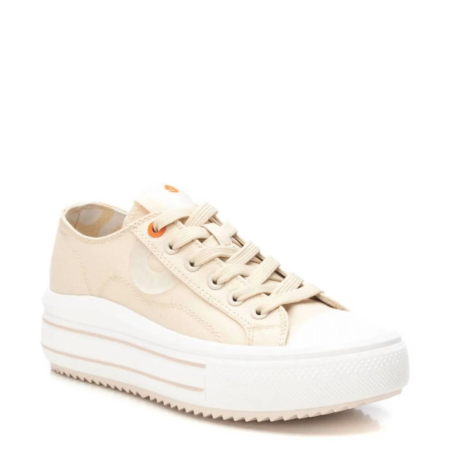Women's Casual Sneakers In Beige