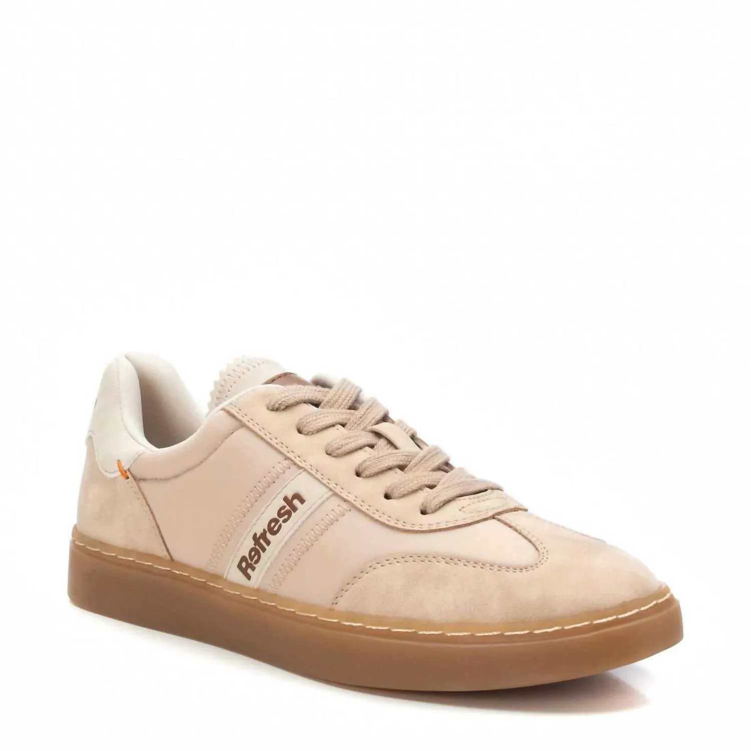 Women's Casual Trainer Sneakers In Beige