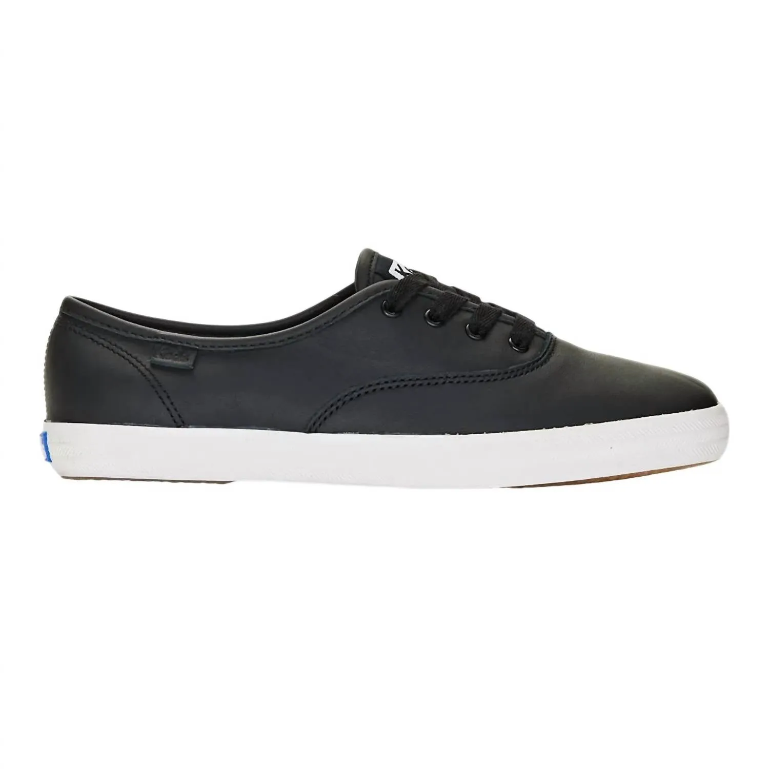 Women's Champion Premium Leather Sneaker In Black