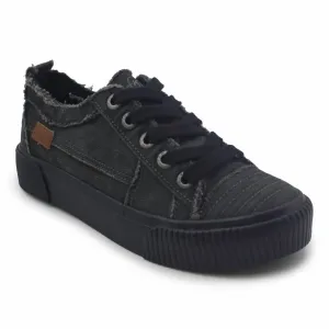 Women's Clay Sneaker In Black Smoked 16 Oz Canvas / Black Foxing