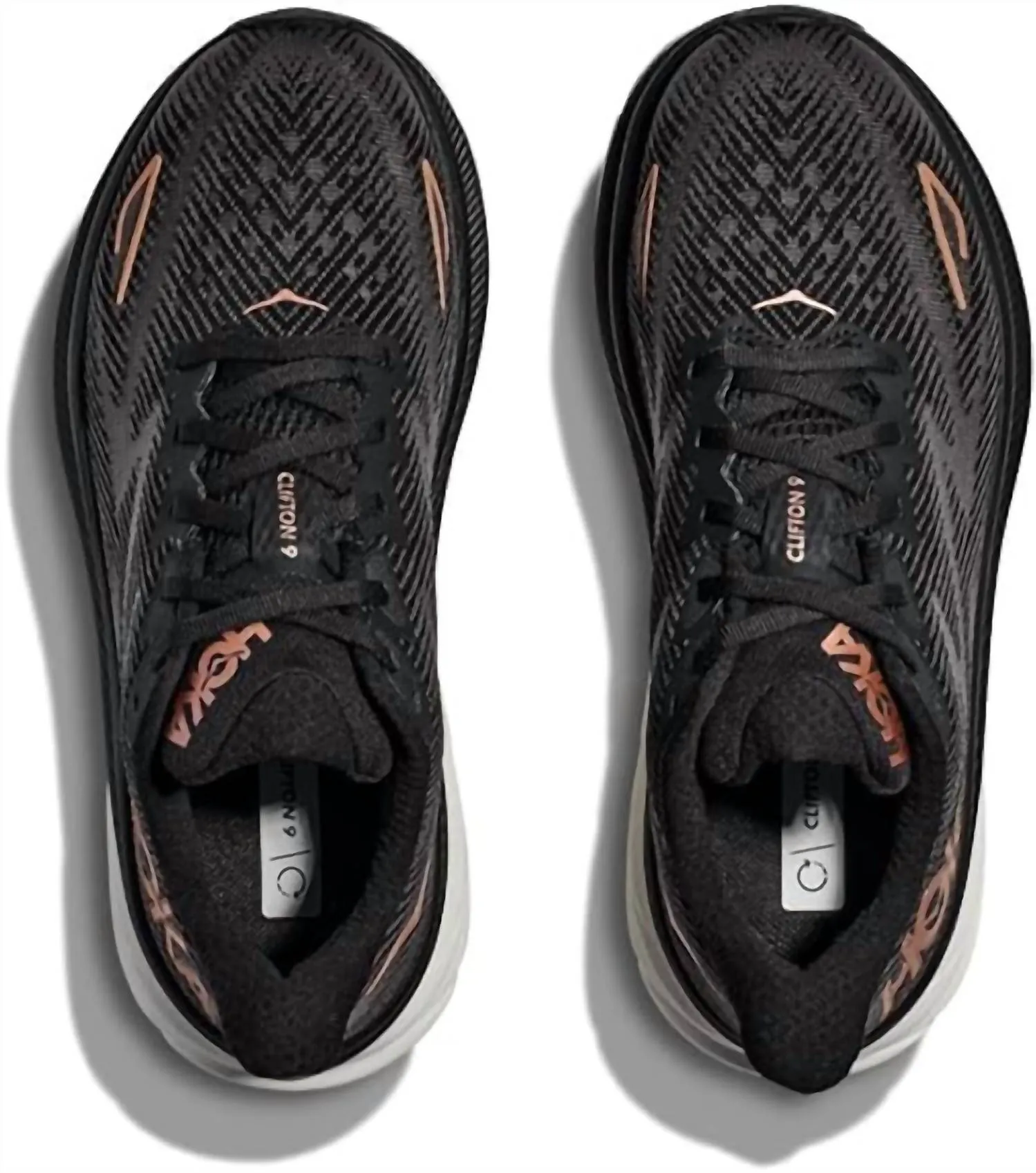 Women's Clifton 9 Sneakers In Black Copper