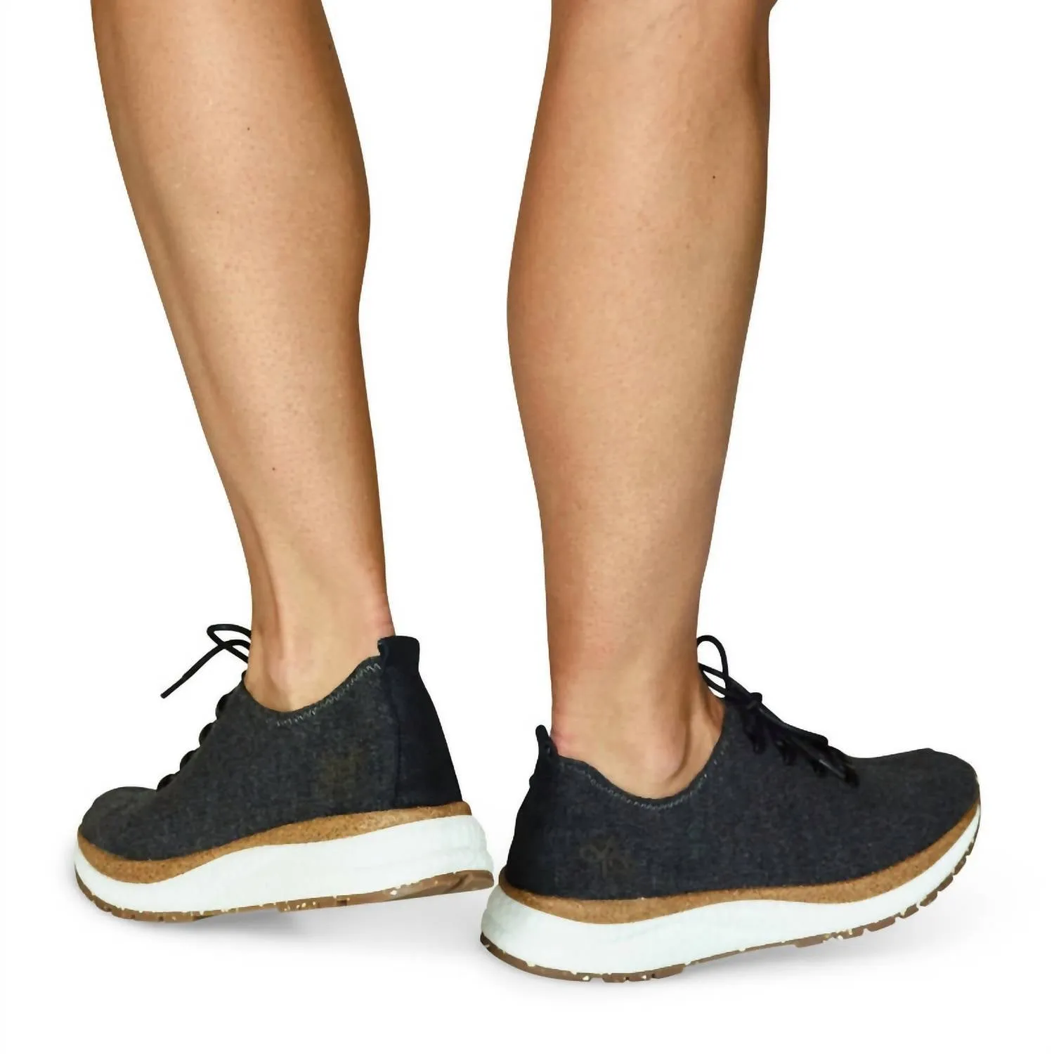 Women's Courier Sneakers In Charcoal