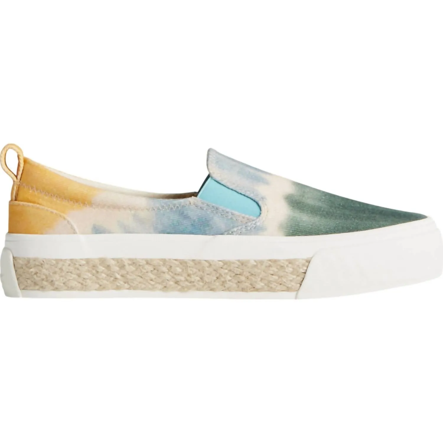 Women's Crest Slip On Sneakers In Blue Multi