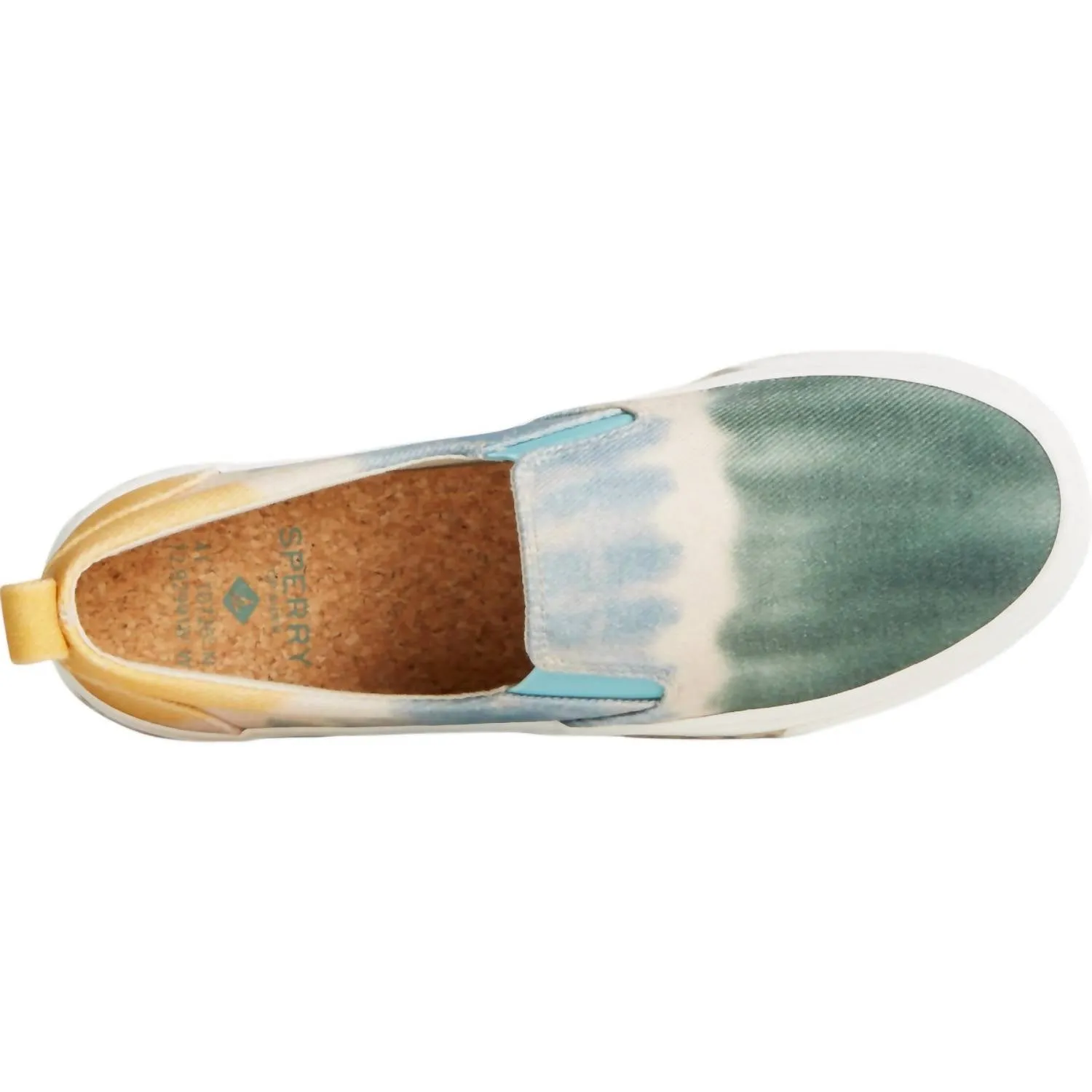 Women's Crest Slip On Sneakers In Blue Multi