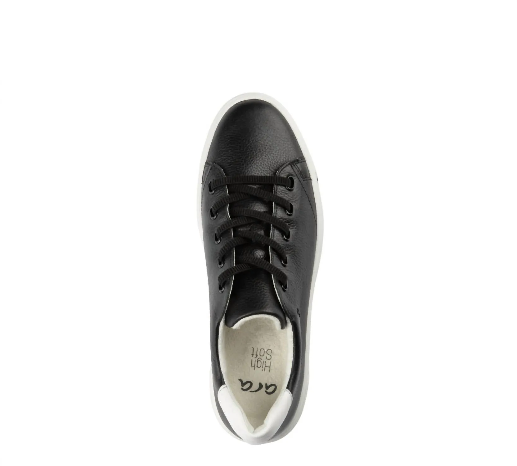 Women's Crystal Elastic Platform Sneaker In Black