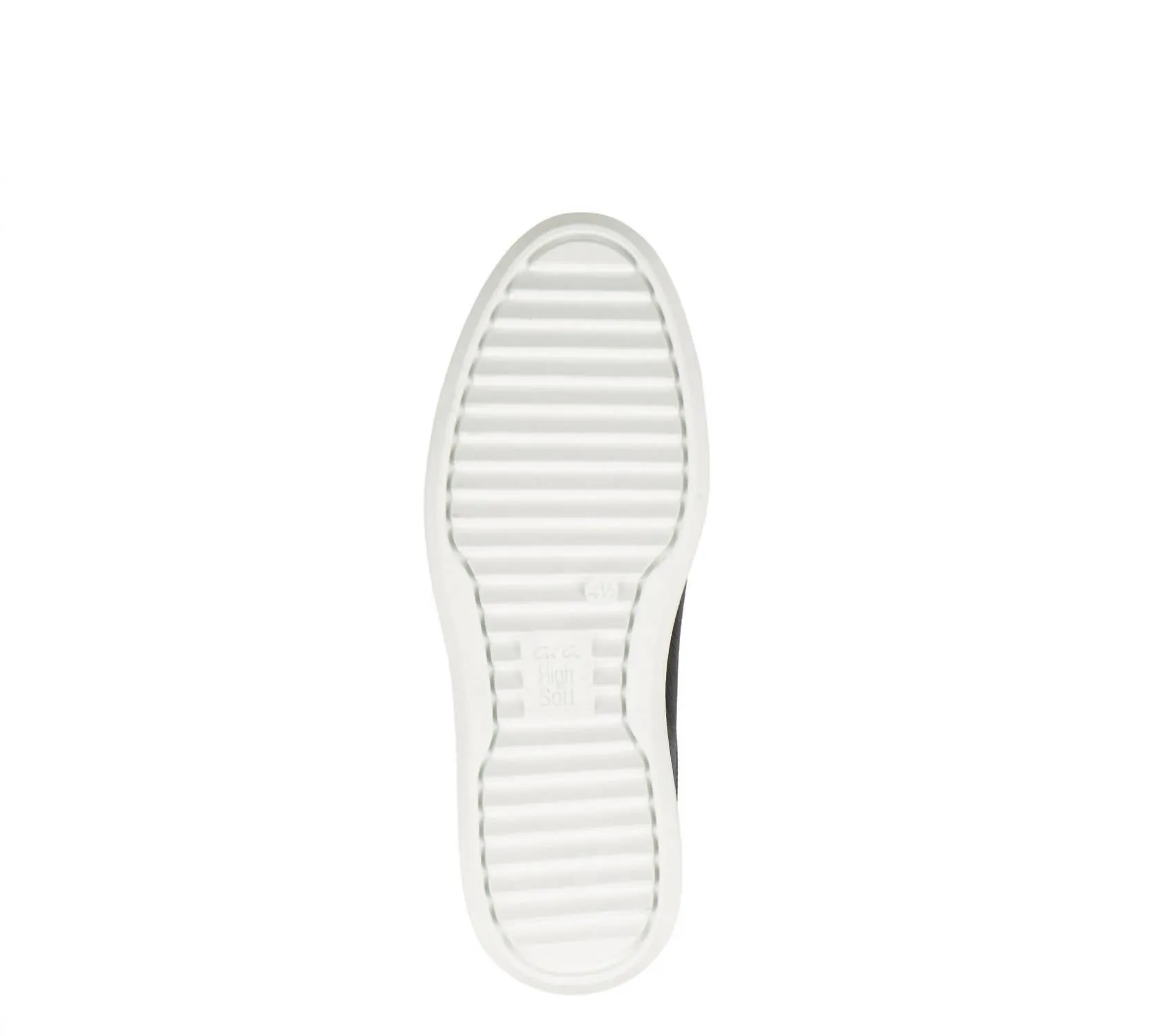 Women's Crystal Elastic Platform Sneaker In Black