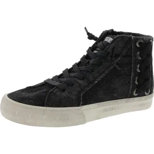 Womens Distressed Denim Casual And Fashion Sneakers
