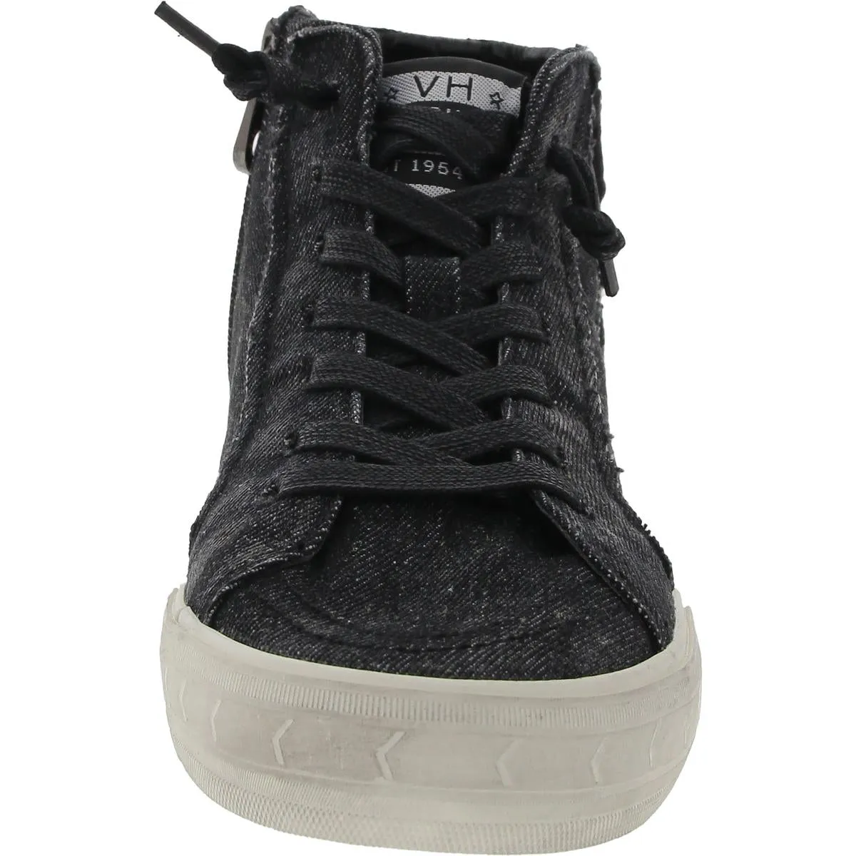 Womens Distressed Denim Casual And Fashion Sneakers