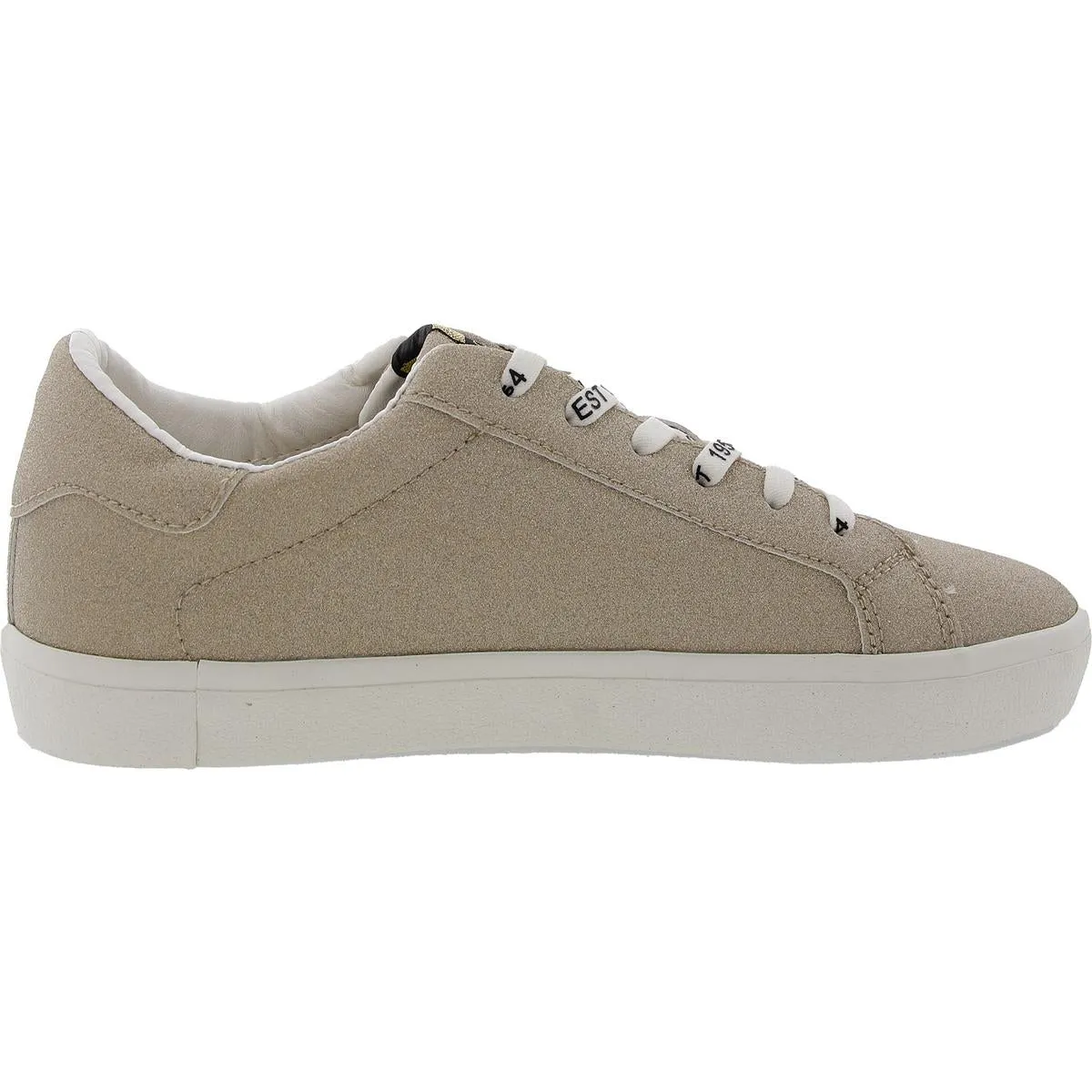 Womens Distressed Suede Casual And Fashion Sneakers