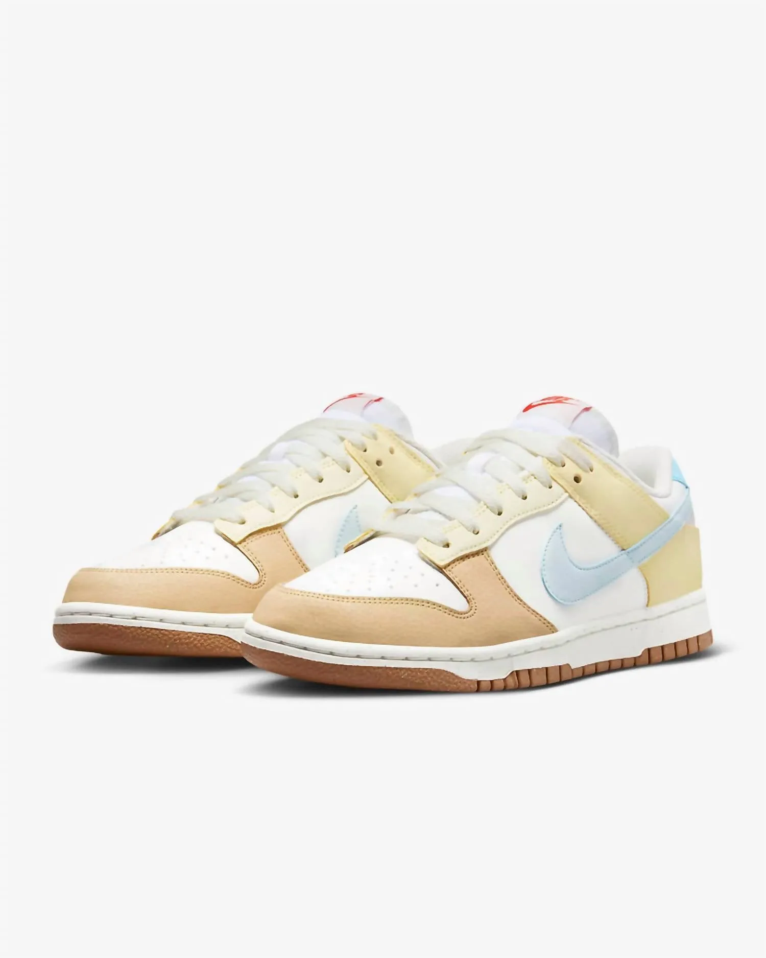 Women's Dunk Low Next Nature Sneaker In Summit White/glacier Blue-Aquarius Blue