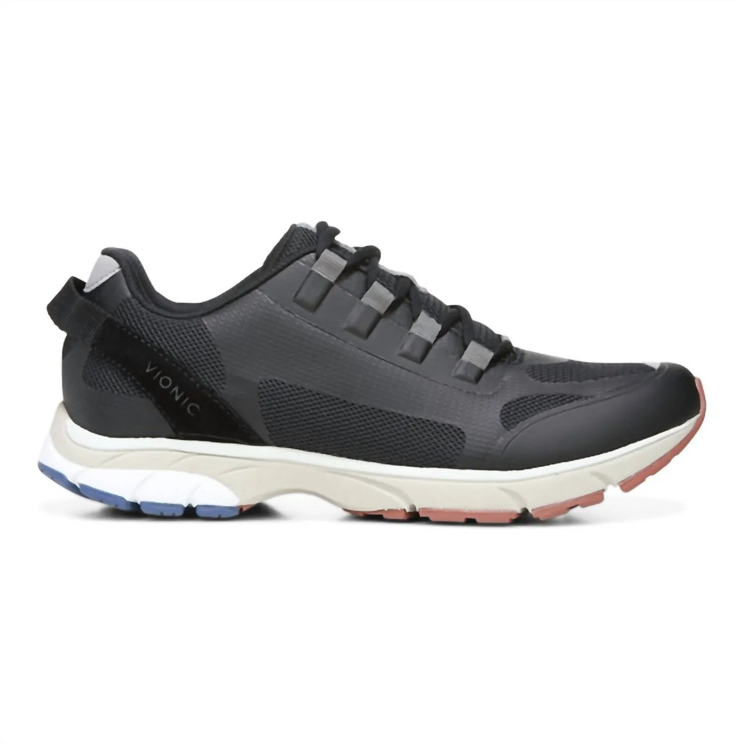 Women's Edin Mesh Athletic Comfort Shoes In Black